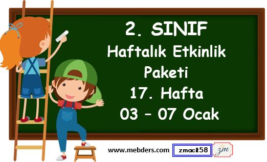 2. Sınıf 17. Hafta Etkinlik Paketi ( 03-07 Ocak )